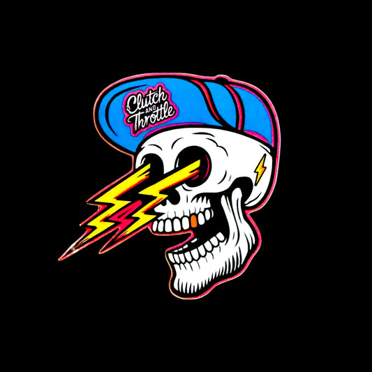 Elektric Bonehead 3” Die Cut Sticker