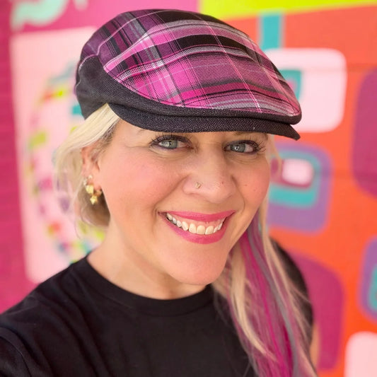 Warrior II Flannel Flat Cap