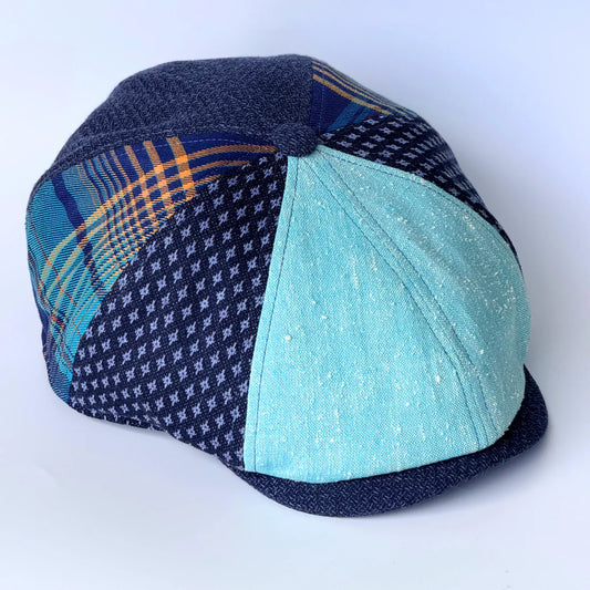 Oasis Patchwork Newsboy Cap