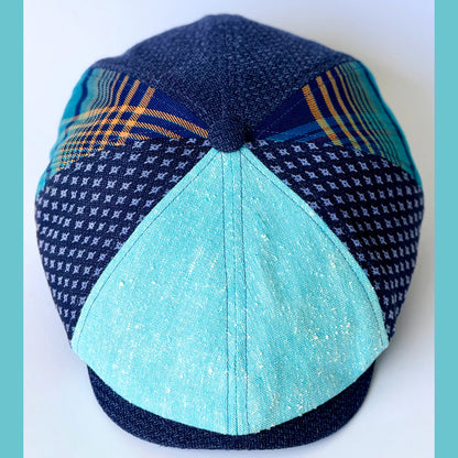 Oasis Patchwork Newsboy Cap