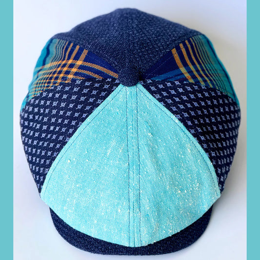 Oasis Patchwork Newsboy Cap