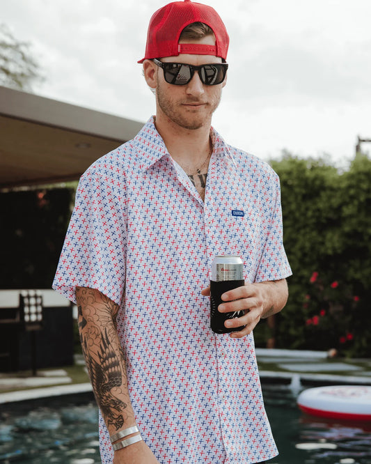 Party Hammer-RWB (White) Party Shirt