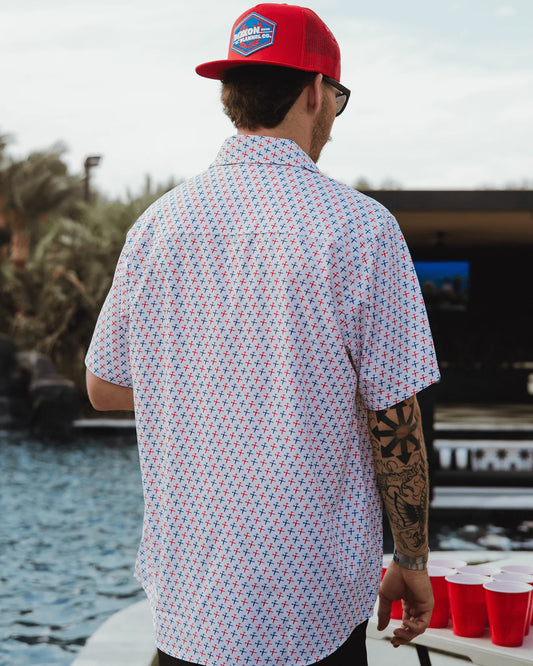 Party Hammer-RWB (White) Party Shirt