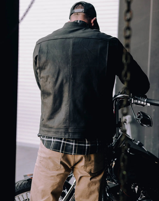 Hudson Leather Jacket (Black)