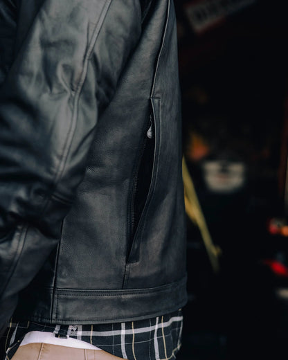 Hudson Leather Jacket (Black)
