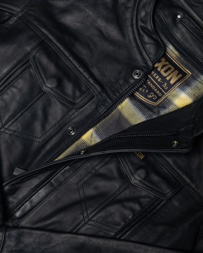 Hudson Leather Jacket (Black)