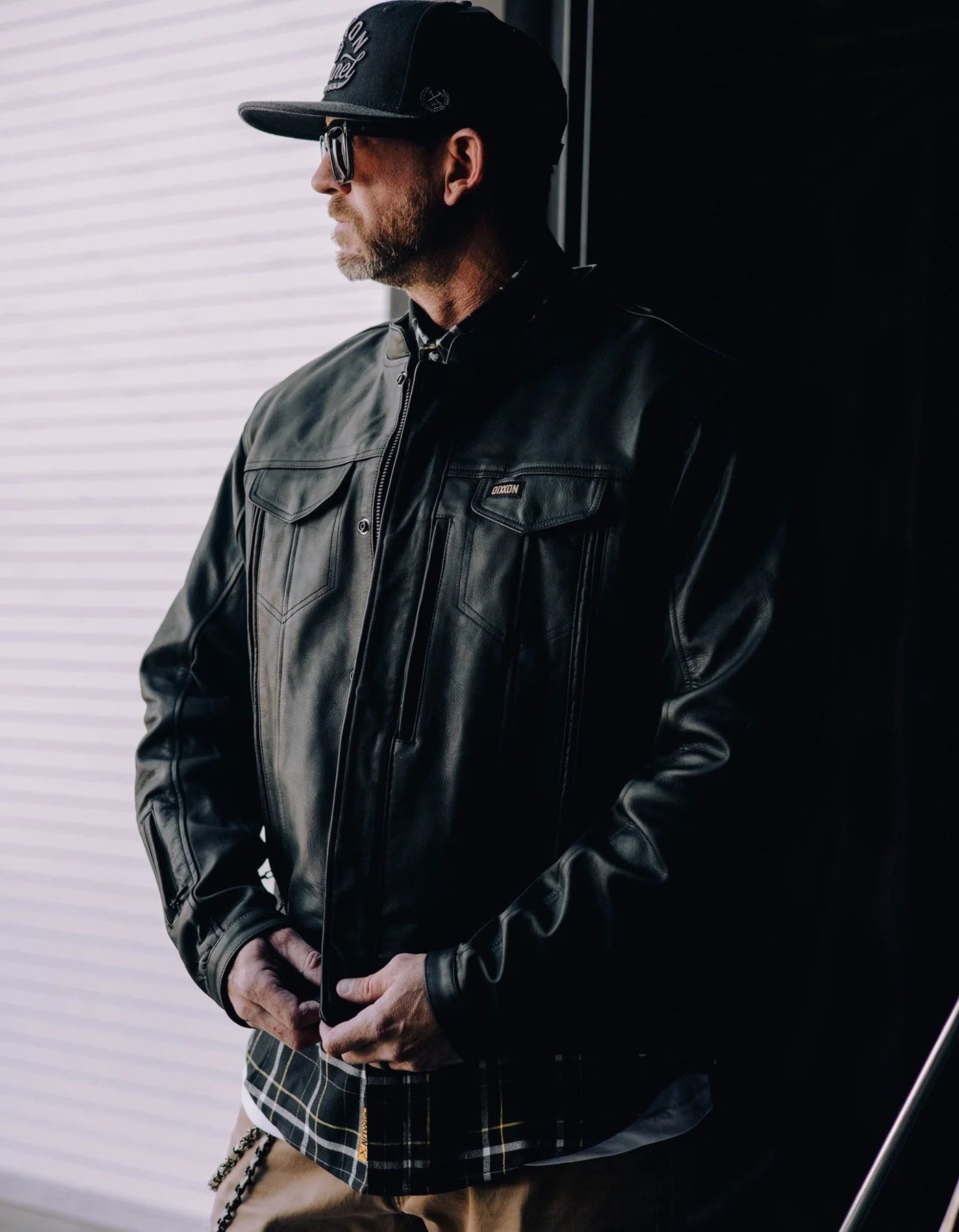 Hudson Leather Jacket (Black)