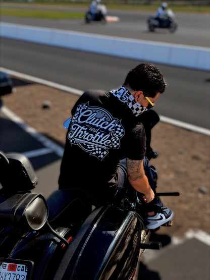 OG Crest Speed Racer Black T-Shirt