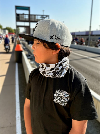 Youth OG Crest Speed Racer Black T-Shirt