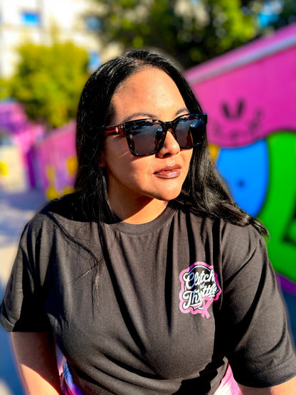 Fuck Cancer Save Tiddies Black T-Shirt