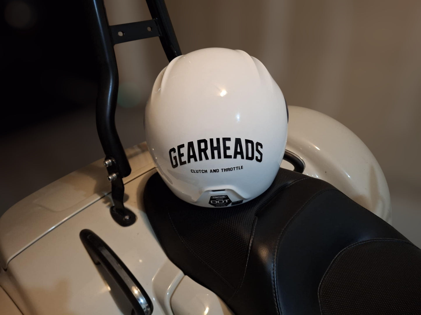 Gearheads Block 6” Helmet Transfer Decal