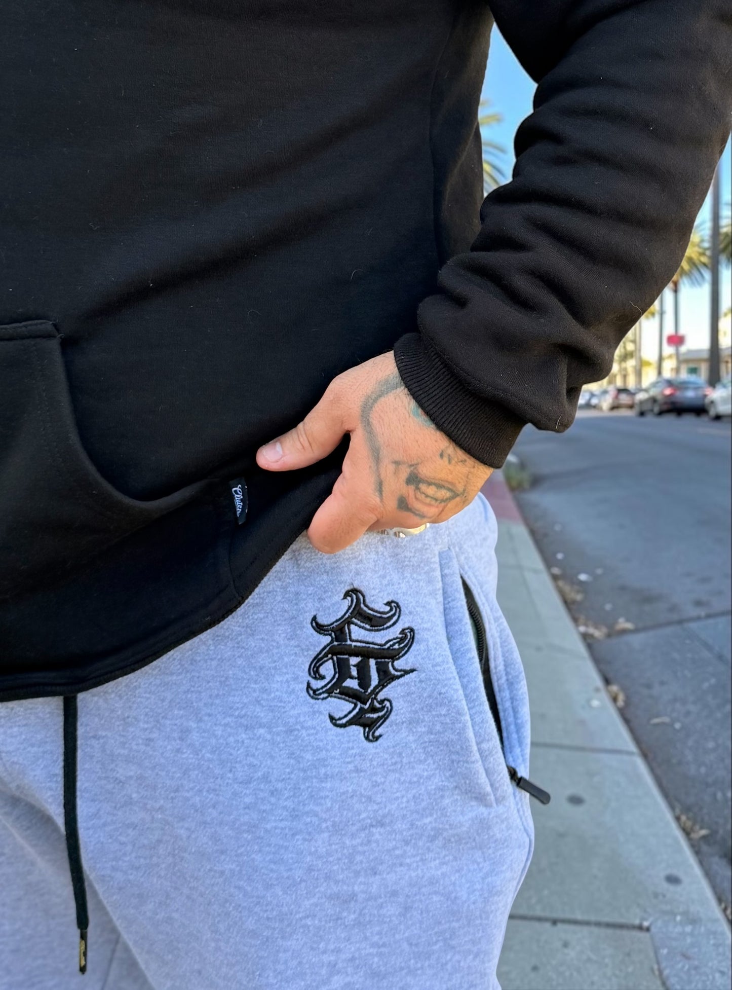 G’d Up Sweatpants (Heather Grey) 🚨SIZE UP🚨
