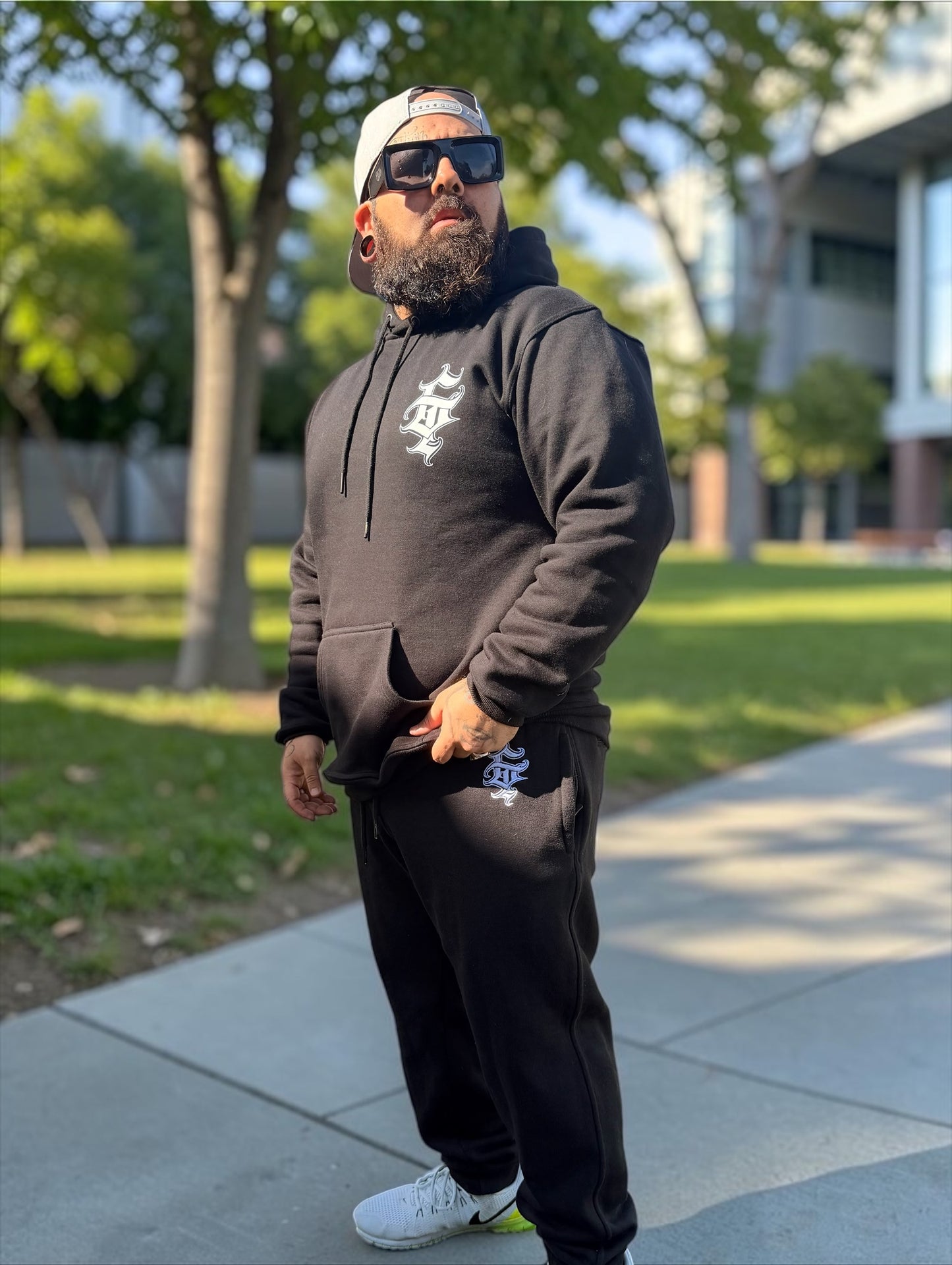 G’d Up Sweatpants (Black) 🚨SIZE UP🚨
