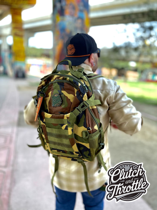 OG Crest Tactical Riding Backpack (Jungle Camo)