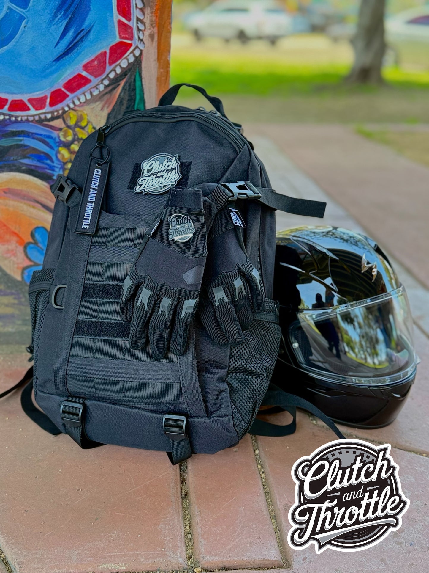 OG Crest Tactical Riding Backpack (Black)