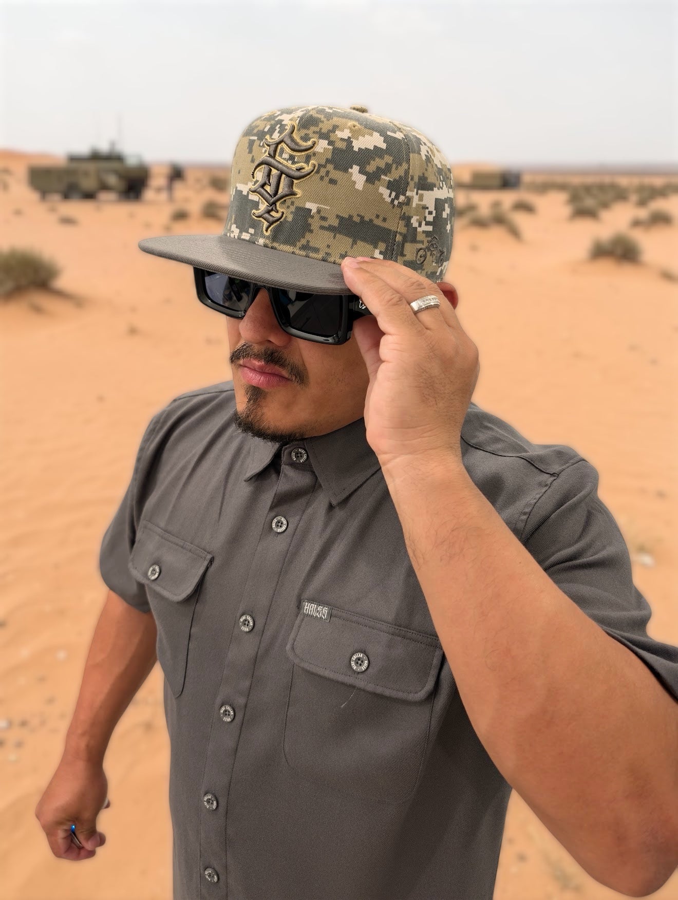 G’d Up Digital Camo “Sandstorm” Snapback