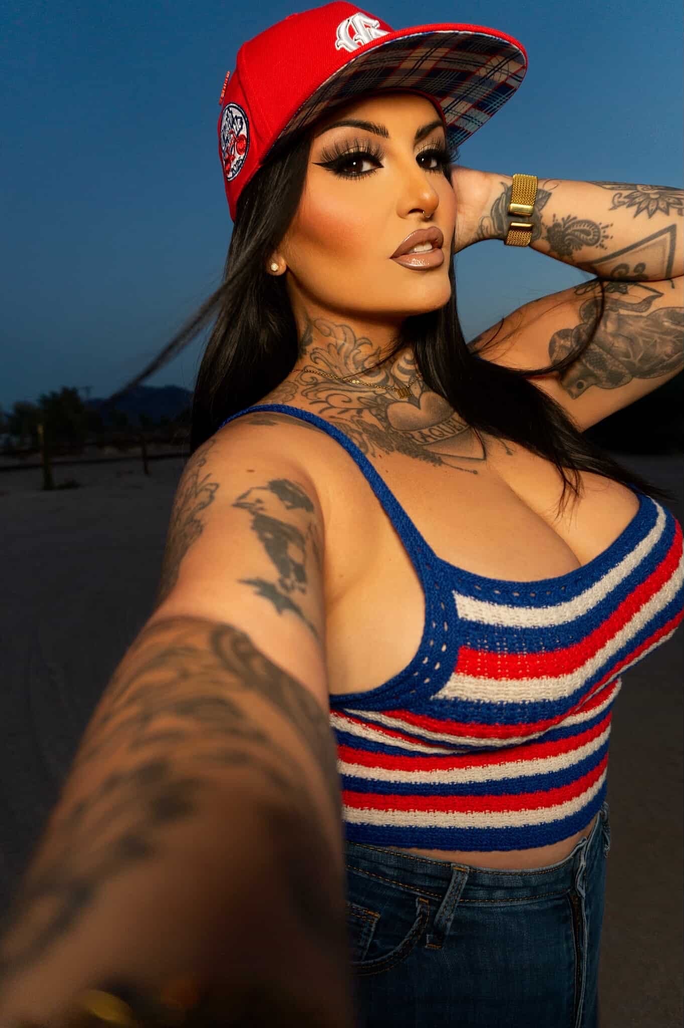 The Chain Snatcher Snapback (Red)