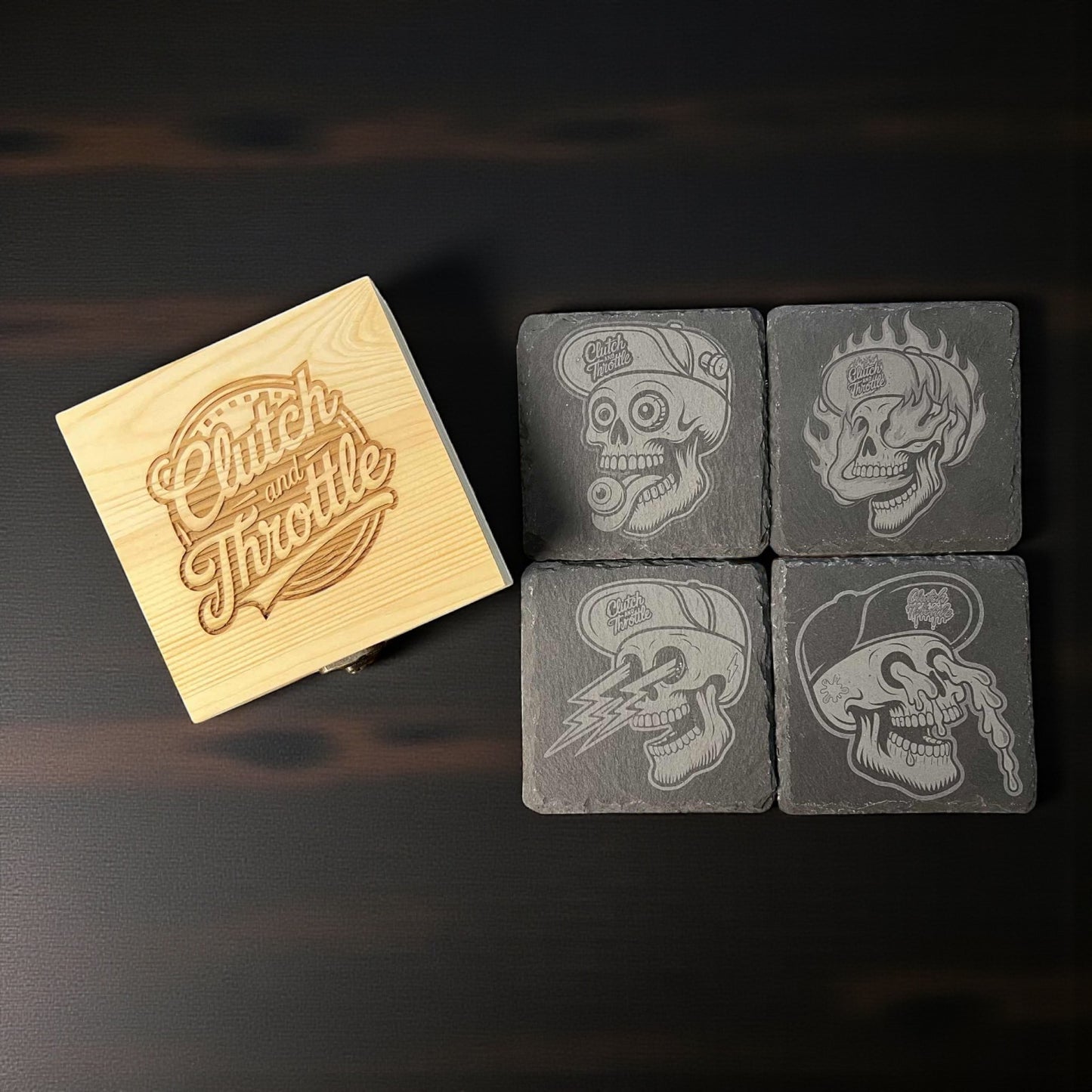 Bonehead Coasters Set (Preorder)