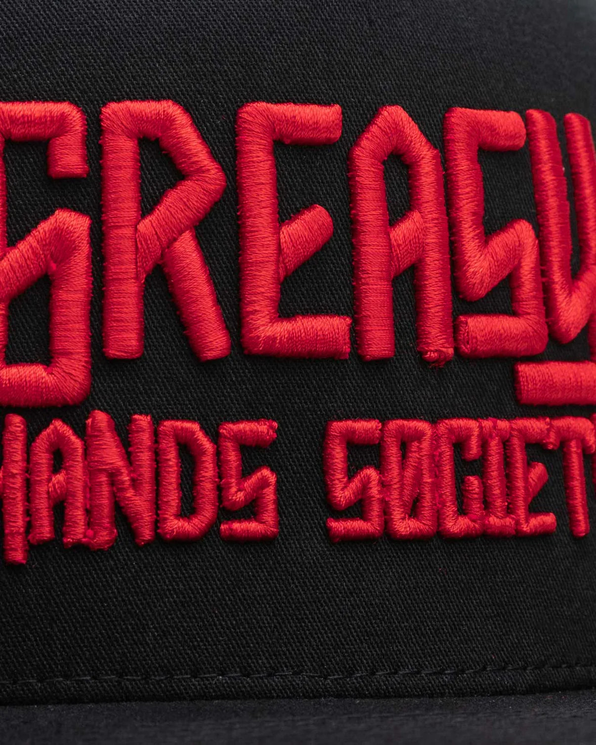 GHS Logo Hat (Red on Black)