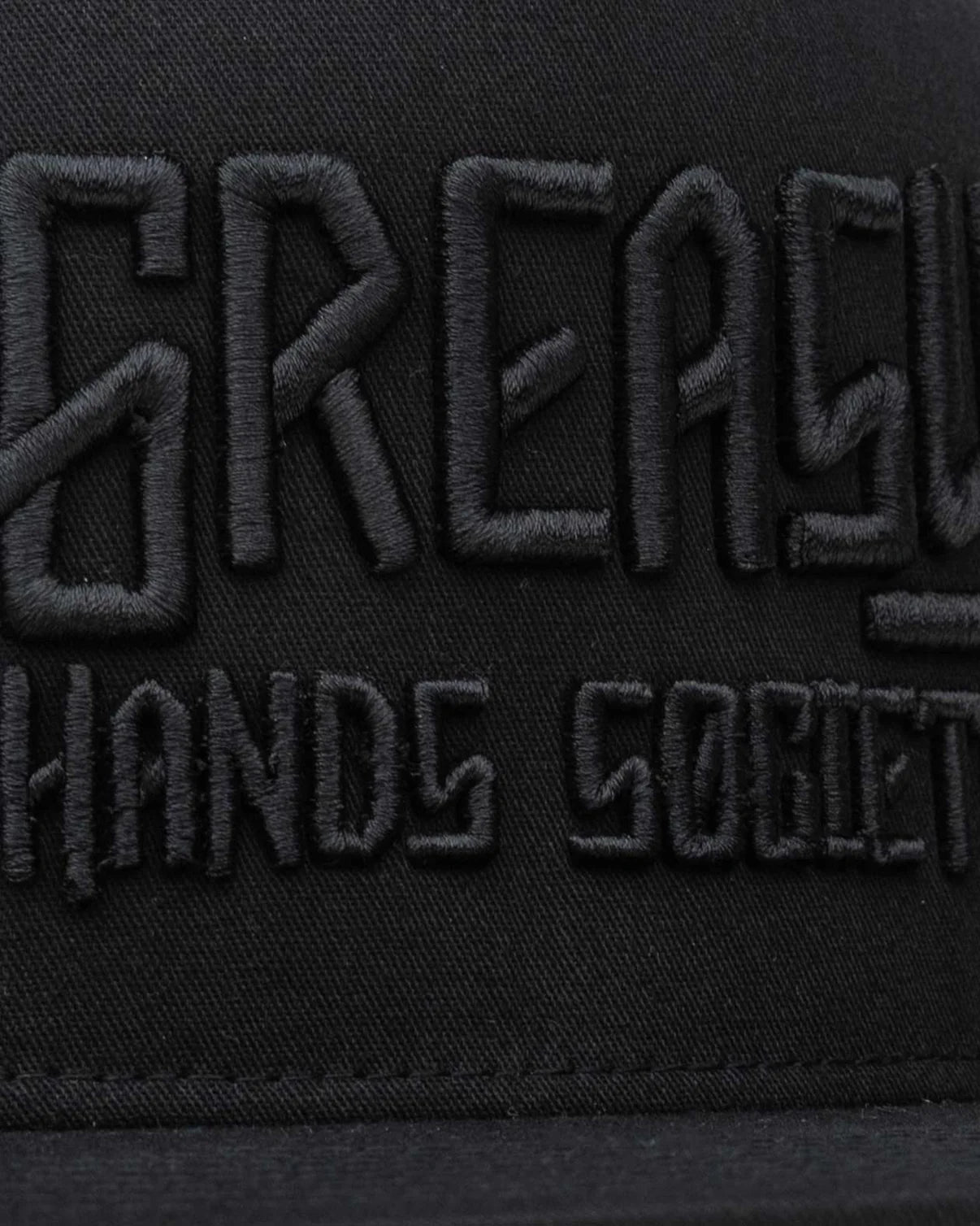 GHS Logo Hat (Black on Black)