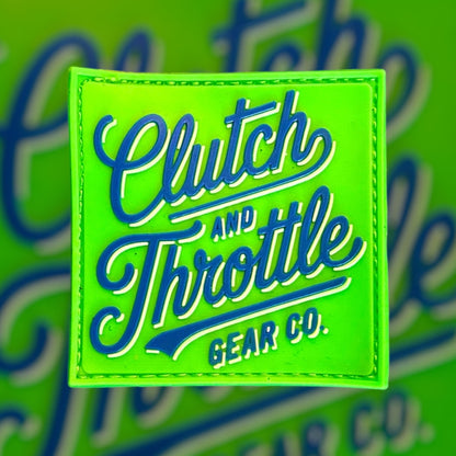 Modern Script PVC Patch