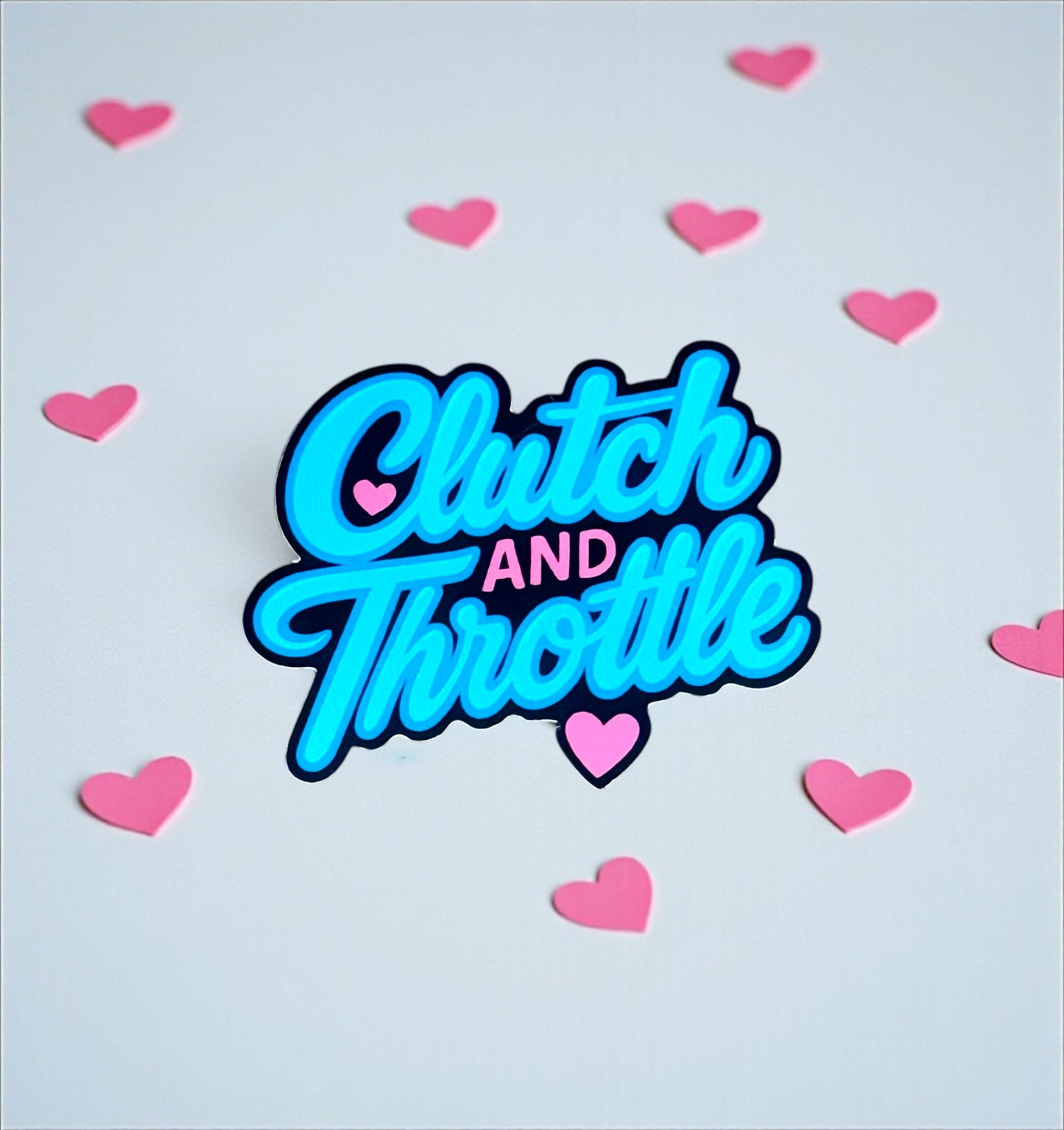 Girly Pop Script 3” Die Cut Sticker