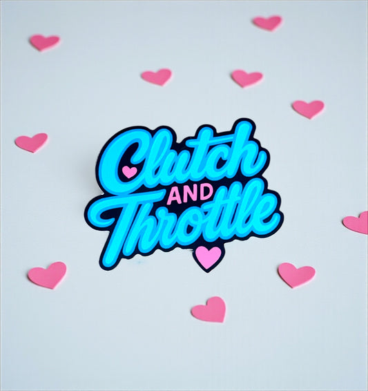 Girly Pop Script 3” Die Cut Sticker