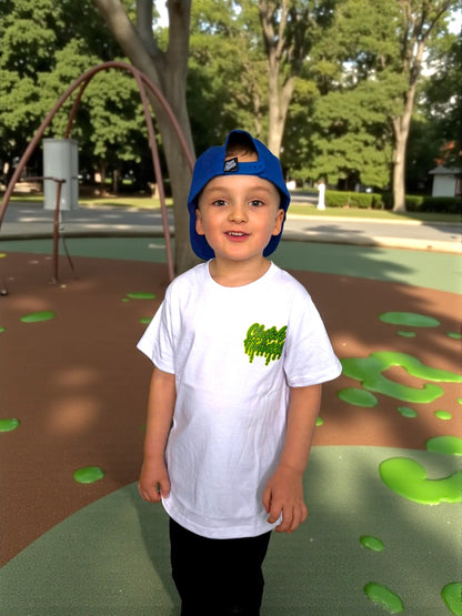 Youth Slimey Bonehead White T-Shirt