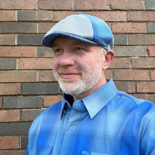 La Basilica Patchwork Newsboy Cap