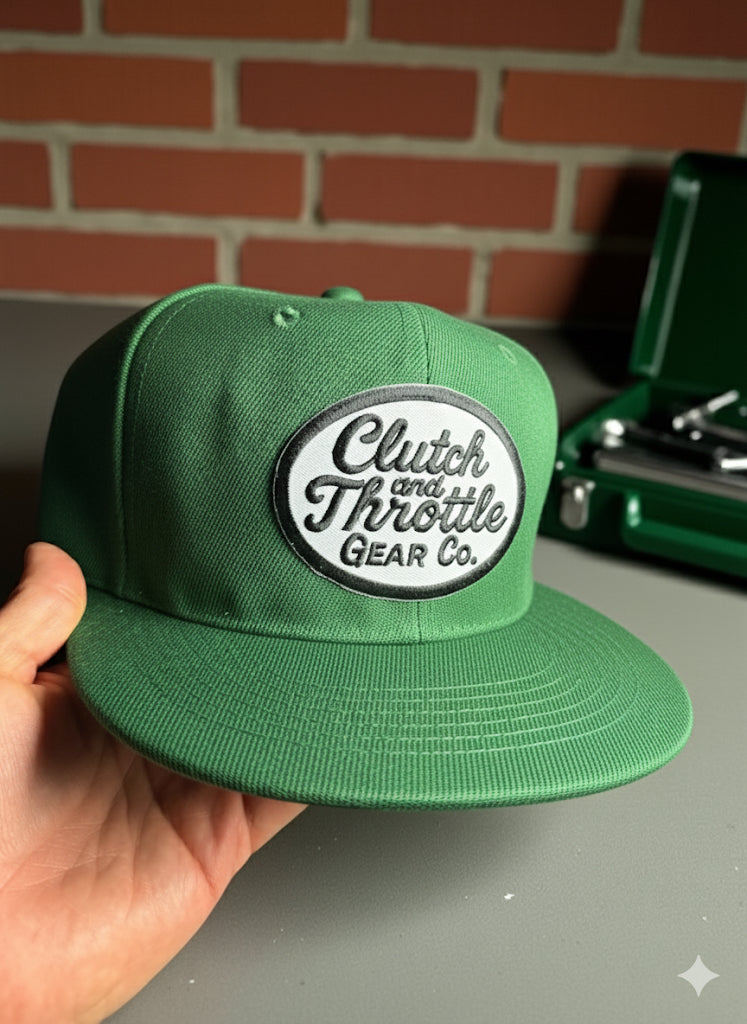 Grease Monkey Snapback (Green)