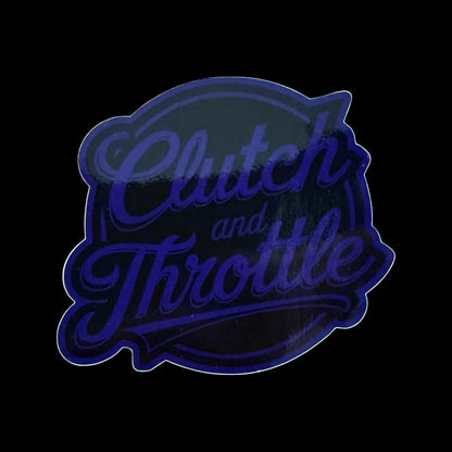 OG Crest Purple 5” Die Cut Sticker