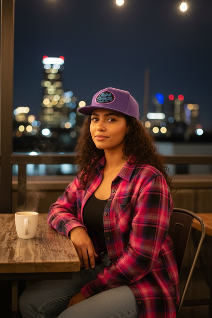Grease Monkey Snapback (Purple)