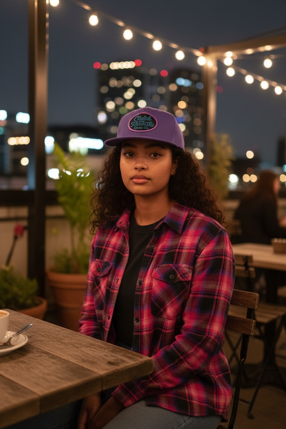Grease Monkey Snapback (Purple)