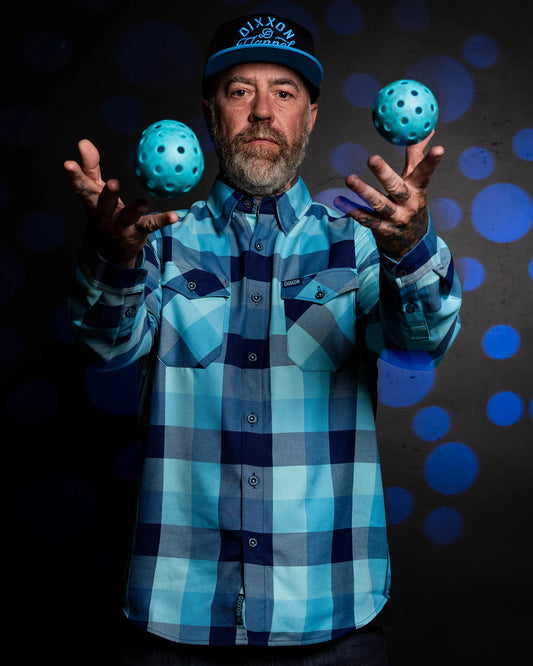 Blue Balls Flannel