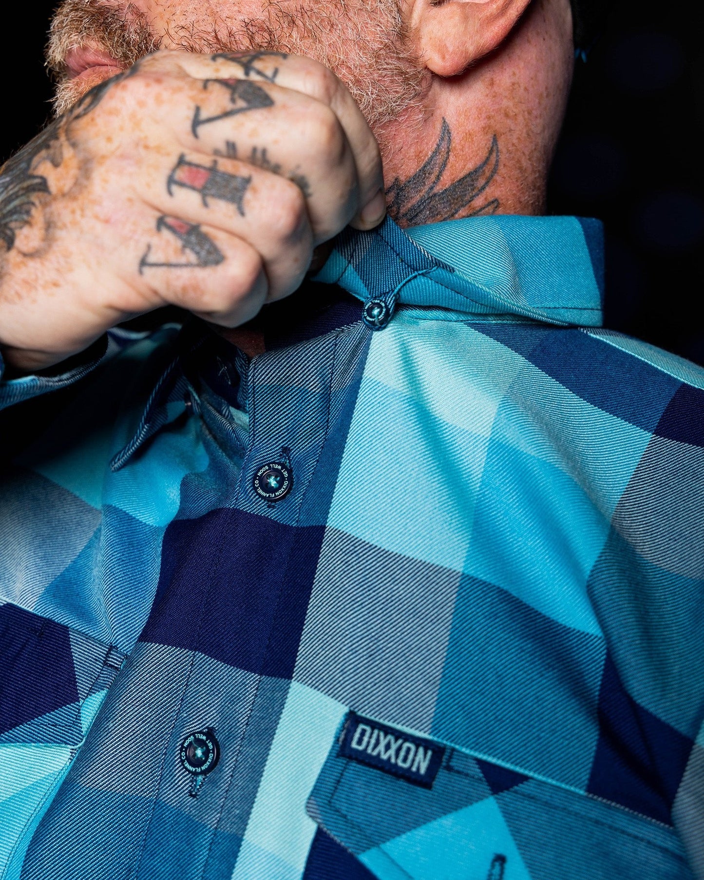 Blue Balls Flannel