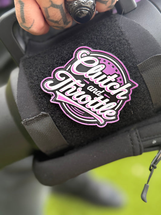 OG Crest PVC Patch (Purple)