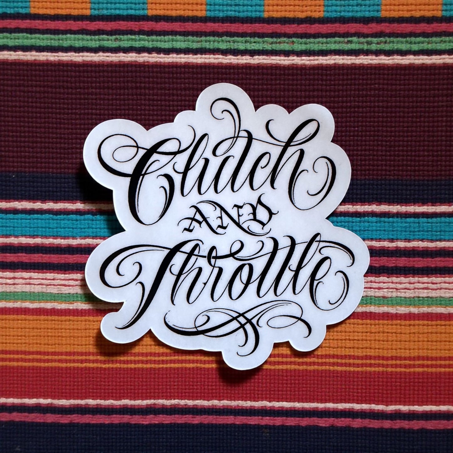 G’d Up Script 3” Die Cut Sticker