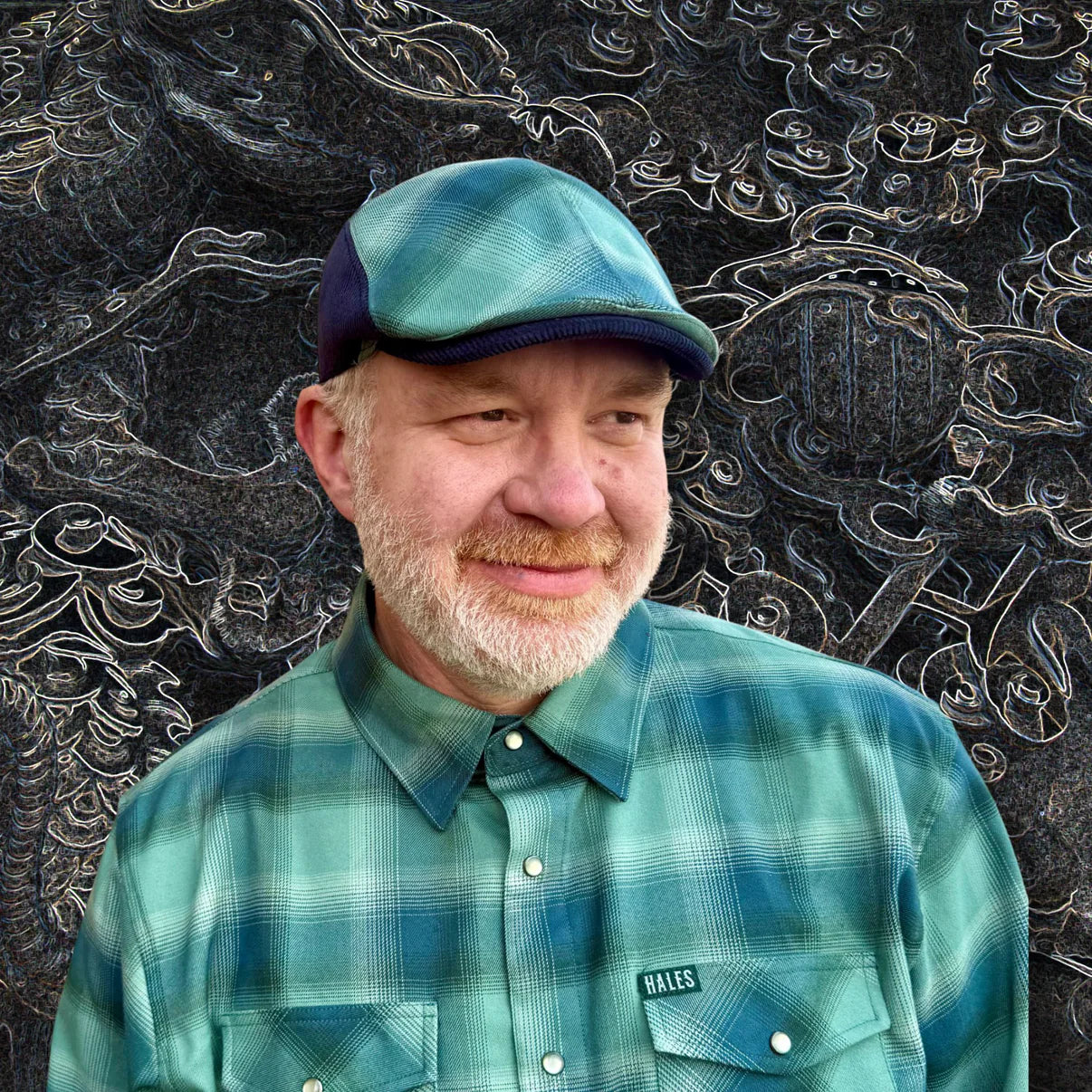 The Imperial Flannel Flat Cap