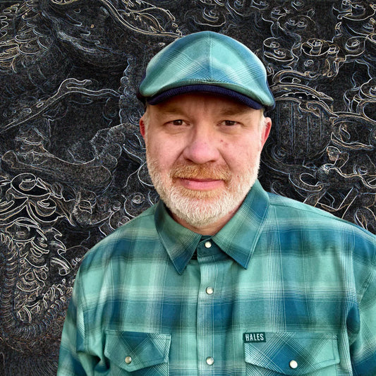 The Imperial Flannel Flat Cap