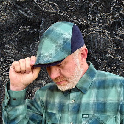 The Imperial Flannel Flat Cap