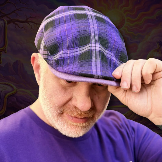 Enigma Flannel Flat Cap