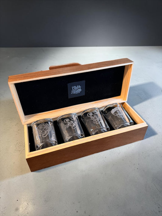 Bonehead Shot Glass Set