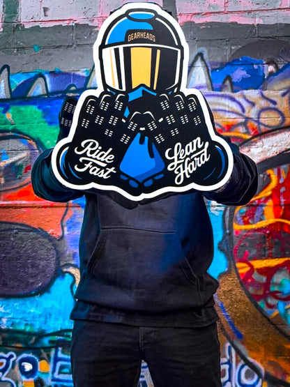 Throw It Up 3” Die Cut Sticker