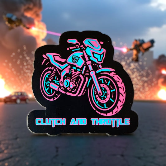 Clutchformer Crankshaft 3” Die Cut Sticker