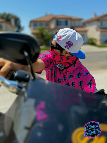 The Elektric Neck Gaiter (Hot Pink)