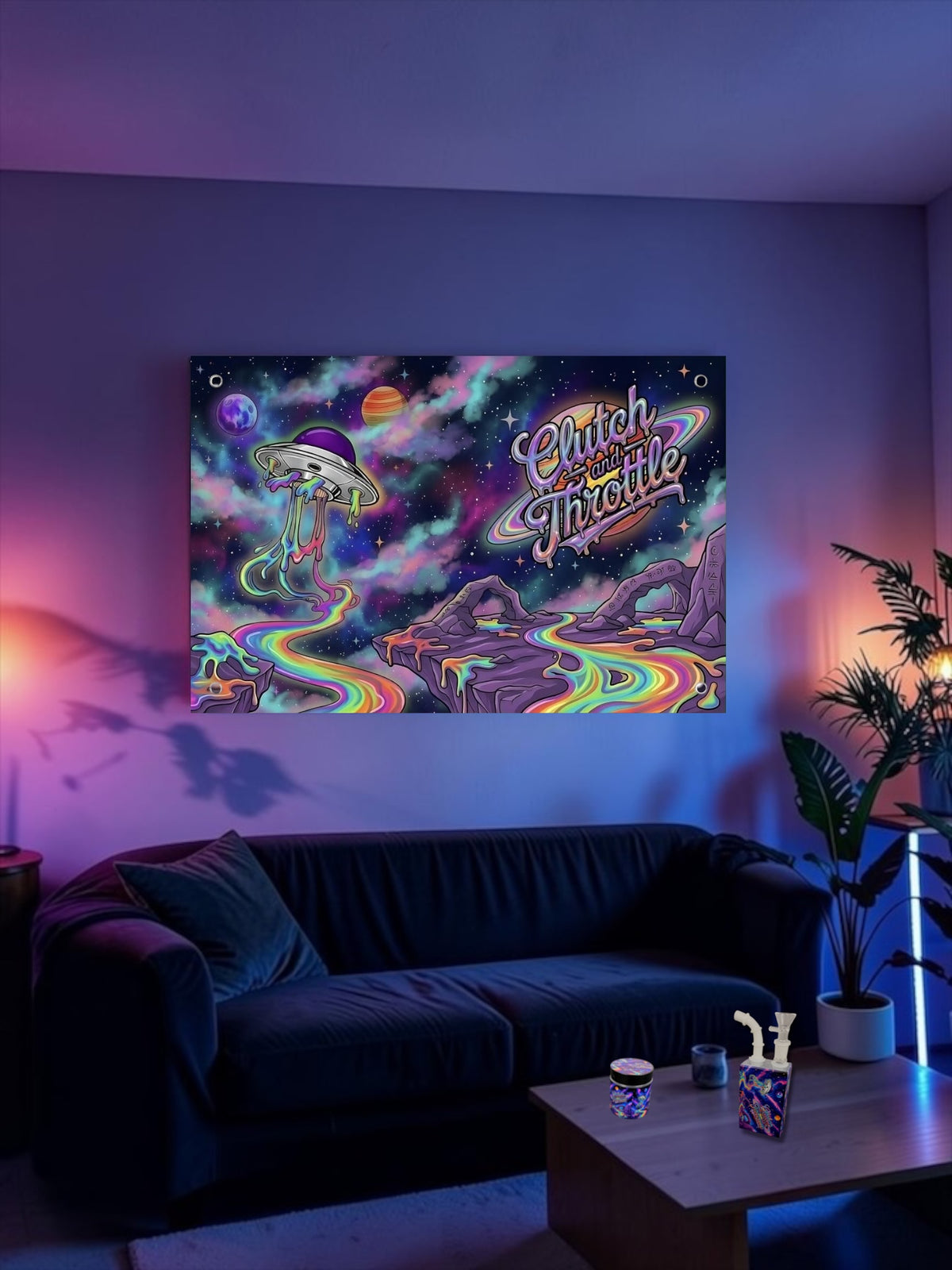 Space Trippin’ Vinyl Banner