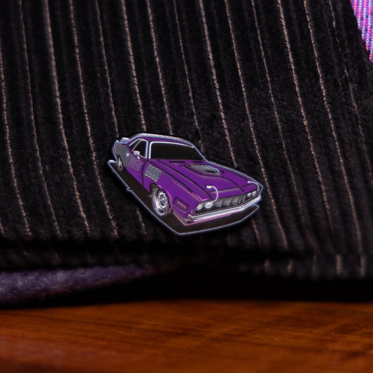 The Livewire Enamel Cap Pin