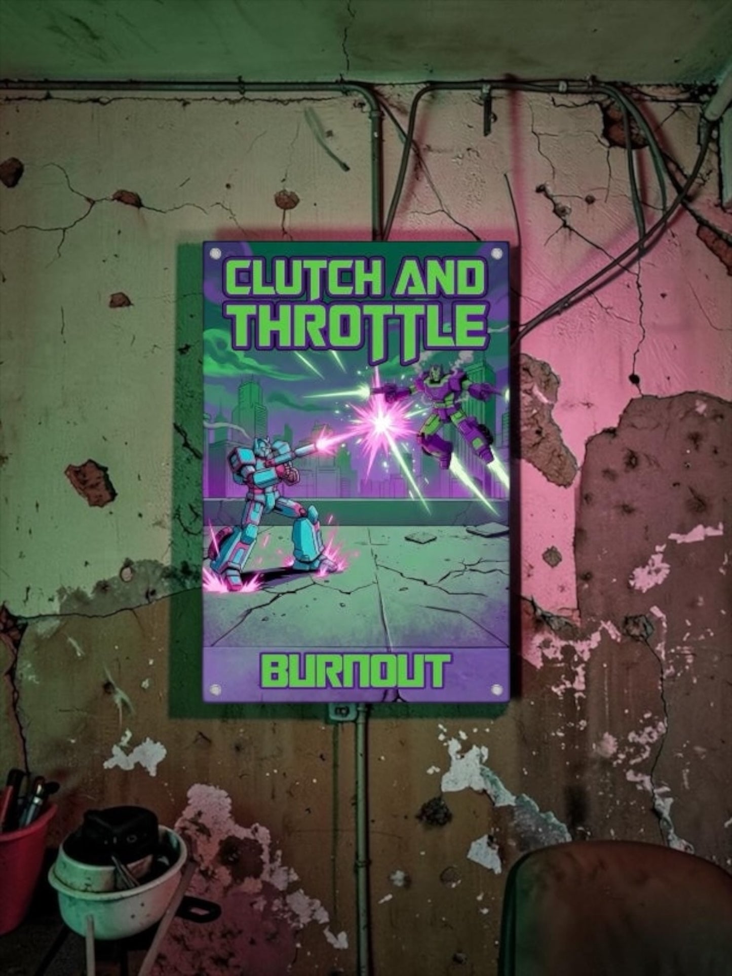 Clutchformer Vinyl Banner LE