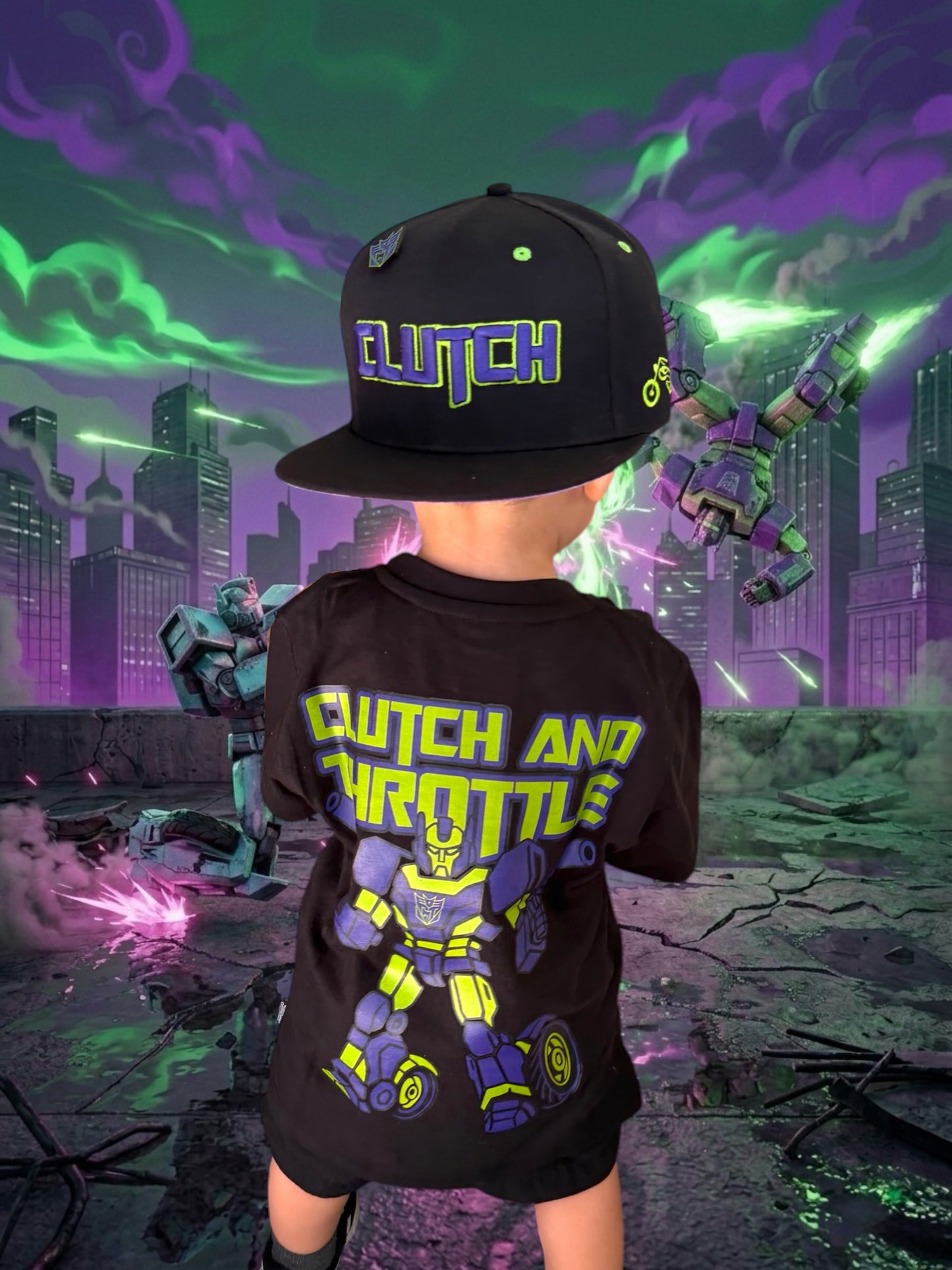Youth Clutchformer Burnout T-Shirt LE