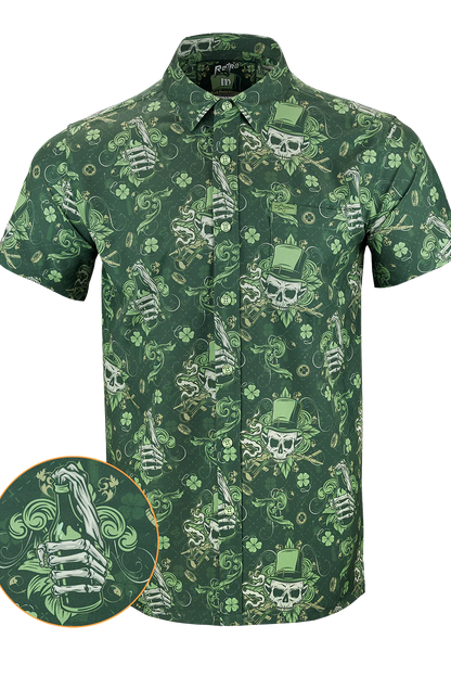 Irish Hand Grenade Button Down